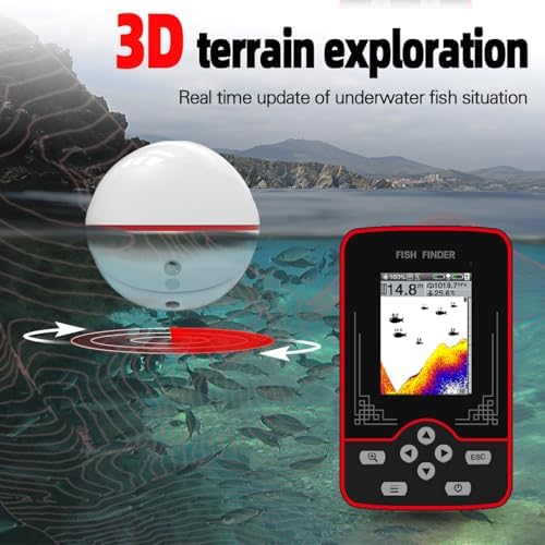 Portable Wireless Fish Depth Finder Fish Finders & Depth Finders - Image 6