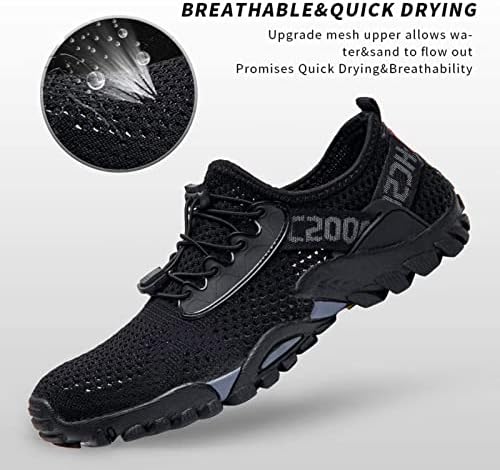SOBASO Water Shoes Women Men Quick Drying Swim Beach Aqua Shoes for Water Sport Diving Hiking Sailing Travel - Image 2