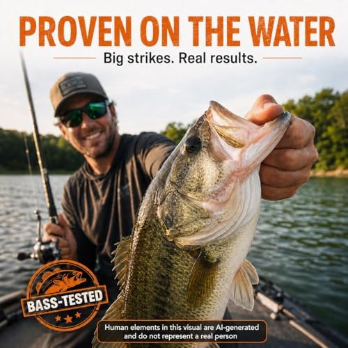 VOOGLASS 4PCS Fishing Lures Kit Hard Baits for Bass Pike Walleye - Image 7