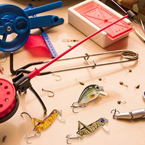 Skylety Mini Bass Fishing Lures Crankbaits Hard Baits with Box - Image 6