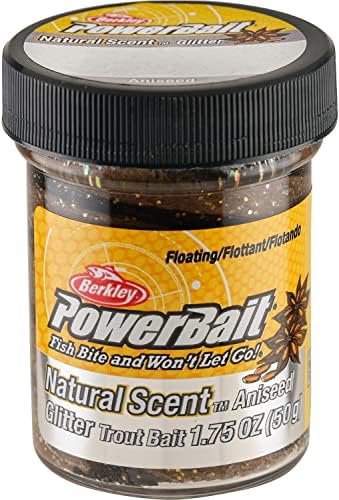 Berkley PowerBait Natural Glitter Trout Fishing Dough Bait by Berkley
