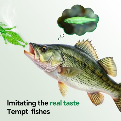 Clearance Bionics-Designed Durable Soft Plastic Fishing Lures Kit with Bonus Accessories, 3/4/5/6 Inch, 9-Type Lifelike Swimbaits in One Gear Set Included Tackle Box for Bass - Image 4
