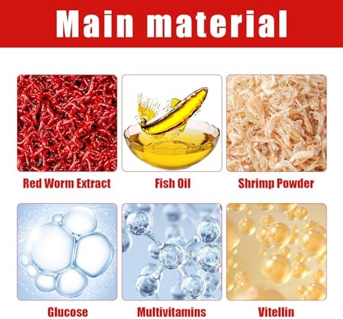 Red Worm Liquid, Red40 Ink Fishing Liquid, Red Worms Fish Attractant, Fishing Scent Attractant for Trout, Cod, Carp, and Sea Bass - Image 7