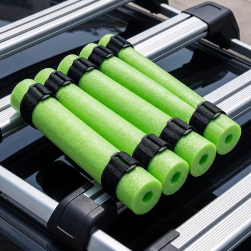 Fishing Rod Float Tube with Fastening Straps, EVA Foam Rod Butt Cushion for Kayak & Boat Fishing, Floating Accessory Keeps Rod Tip Afloat and Prevents Sinking in Water - Image 6