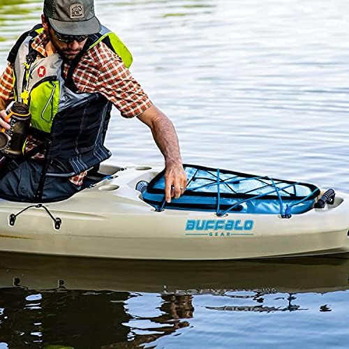 Buffalo Gear Insulated Kayak Cooler 15" x 18" Kayak Cooler Bag with Shoulder Strap for Fishing, Kayaking-Keeps Your Catch or Drinks Cold All Day, Blue - Image 5