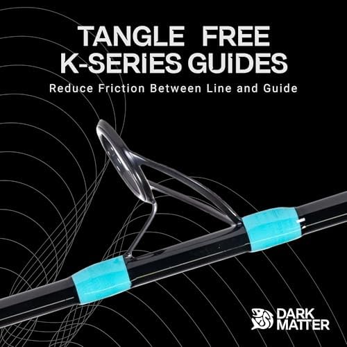 Dark Matter Fishing Rods - SPS Surf Spinning Rods for Fishing, Heavy Duty Fishing Rods for Saltwater Rod and Sea Fishing Rod - Carbon Fishing Rod, Medium Heavy Fishing Gear, Black/Blue - Image 3