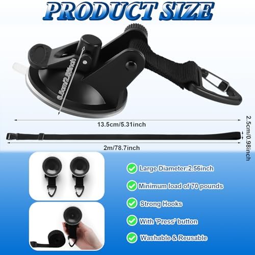 2 Sets Boat Tube Keeper 1-4 Riders Towable Tubes - Image 2