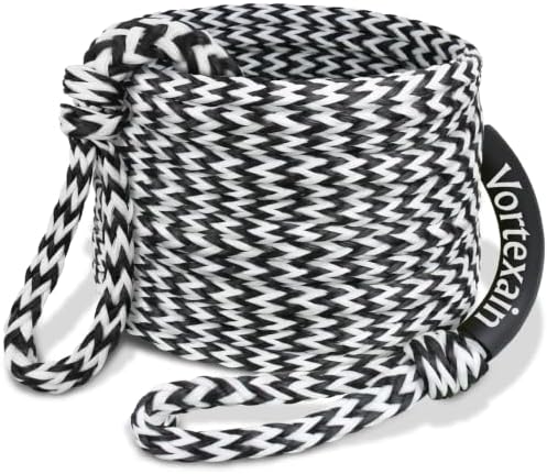 Boat Tow Rope 60ft 1-6 Riders, Floating Ropes for Towable Tubes by Vortexain