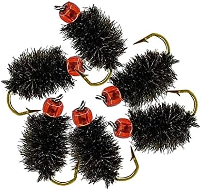 Fly Fishing Flies Kit Trout Steelhead Salmon Bass Flies Assortment 32Pcs-148pcs Include Dry Wet Flies Nymphs Streamers Maggot, Fly Lure Set - Image 5