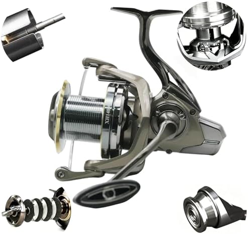 Surf Reel, Saltwater Long Casting Spinning Reel, 61LB Max Drag, 6+1BB by QUORELYNX