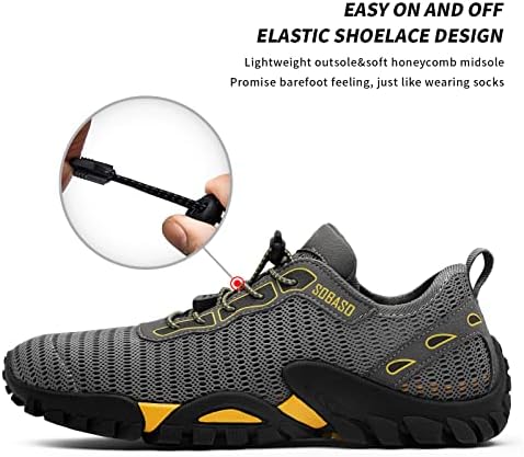 SOBASO Water Shoes Women Men Quick Drying Swim Beach Aqua Shoes for Water Sport Diving Hiking Sailing Travel - Image 5