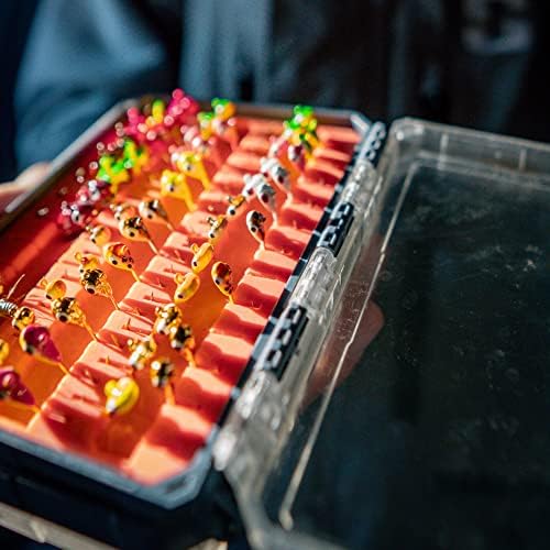 Northland Fishing Tackle Impulse Rigged Tungsten Bloodworm Jig for Ice Fishing Panfish, Assorted Sizes and Colors - Image 6