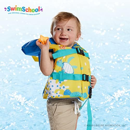 Aqua Oceans 7 Life Jacket for Kids - US Coast Guard Approved Life Vest for Infant, Child & Youth Boys and Girls, Open-Side PFD for Boating, Swimming & Water Sports - Image 3