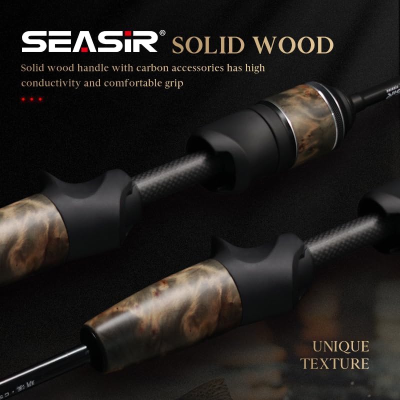 SEASIR Stream Fishing Rod, Ultralight BFS Carbon Fiber - Image 6