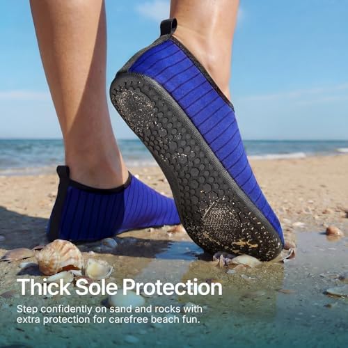 Water Shoes for Women Men Quick-Dry Aqua Socks Swim Beach Outfits Barefoot - Image 2