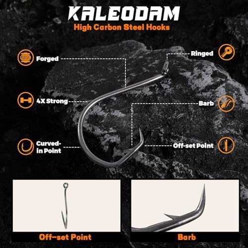 Catfish Rigs Catfish Float Rigs Catfishing Tackle Santee Rig 5/0 6/0 Circle Hooks for Peg Floats Catfish - Image 6
