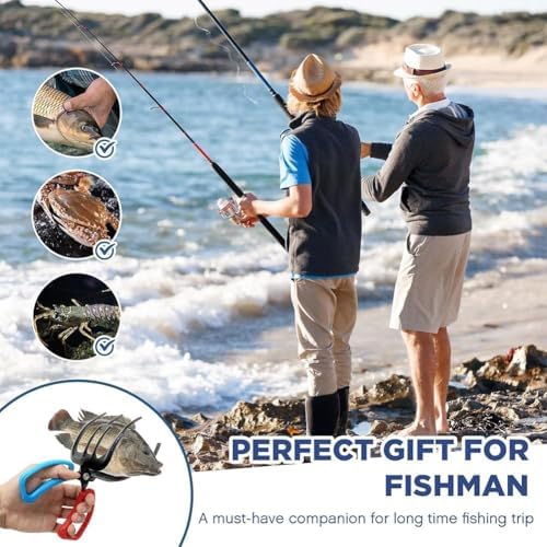 3 Claw Fish Gripper, 2026 New Multifunctional Metal Fishing Pliers Gripper, Non-Slip Fish Grabber Tool, Lightweight Fishing Accessories for Catch and Release - Image 5
