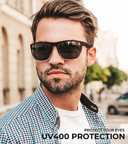 KALIYADI Polarized Sunglasses for Men, Lightweight Sun Glasses with UV Protection for Driving Fishing Golf - Image 2