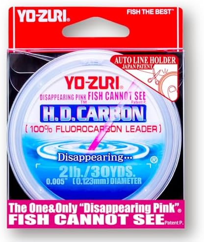 Yo-Zuri H.D. Fluorocarbon 30-Yard Leader Line by DUEL