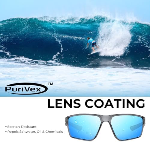 KastKing Osage Polarized Sport Sunglasses for Men and Women, Wrap Design - Image 3