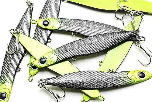 LUCKY CRAFT SW Wander Spanish Mackerel Jig 95, Sinking, Tuna Fishing Jig Lure, Fishing Tackle, Fishing Gear, Yellowtail, White Seabass - Image 3