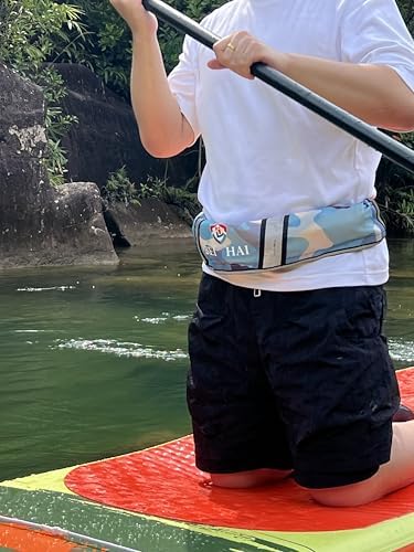 Manual Inflatable Belt Pack（with Reflective Sheet） Water Sports Waist Belt PFD for SUP Paddleboarding Kayaking Fishing Boating （fit 80-330 lbs） - Image 3