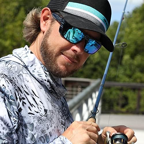 KastKing Huzzah Polarized Sport Sunglasses for Men and Women, Wrap Design - Image 6