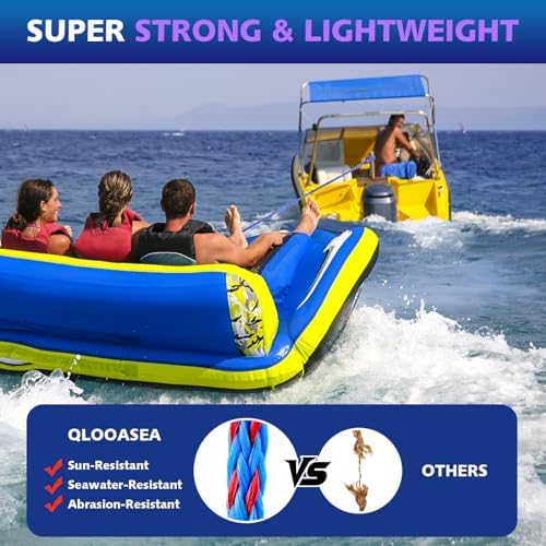 60FT 3-6K Boat Tow Rope for Tubing - Image 3