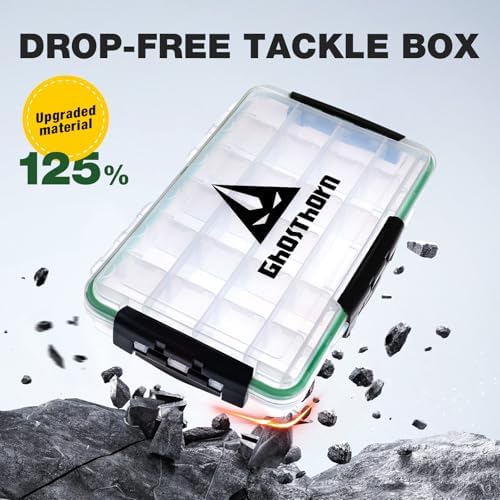 Ghosthorn Waterproof Fishing Tackle Box Organizer 3700 Lure Storage 3 Pack - Image 2