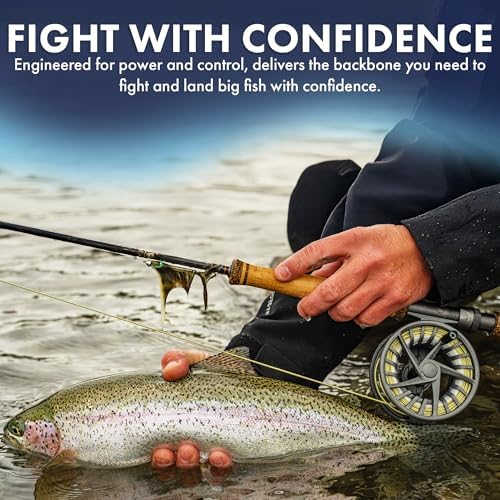 LAMSON Liquid Moderate/Medium-Fast Action Fly Fishing Rod, All-Water - Image 4