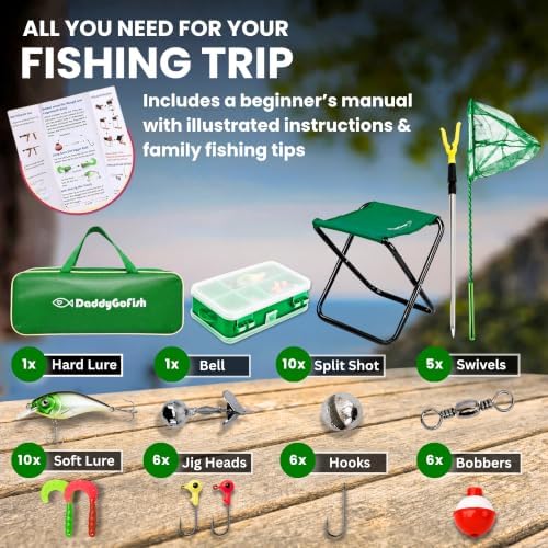 Kids Fishing Pole for Boys, Girls & Youth Age, Toddler Fishing Pole Set Kit - Image 2
