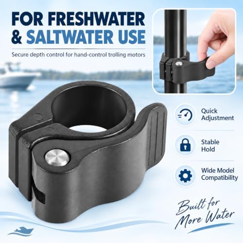 2991521 Cam Lock Depth Collar for Minn Kota Trolling Motors, 1-1/8" Shaft - Image 7