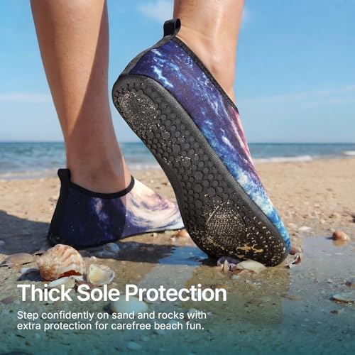 Water Shoes for Women Men Quick-Dry Aqua Socks Swim Beach Outfits Barefoot - Image 2
