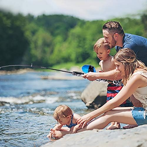 ODDSPRO Kids Fishing Pole Pink, Portable Telescopic Fishing Rod and Reel Combo Kit - with Spincast Fishing Reel Tackle Box for Girls, Youth - Image 6