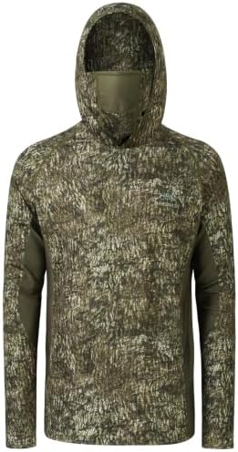 BASSDASH Men's UPF 50+ Camo Long Sleeve Hunting Fishing Hoodie Shirt - Image 2