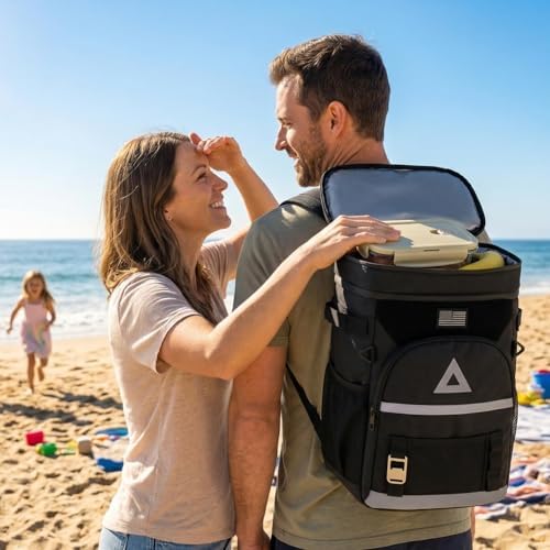 Bacgnyer Backpack Cooler Insulated Leakproof Waterproof 30L Cooler Bag - Image 6