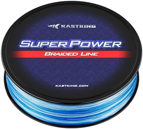 KastKing Superpower Braided Fishing Line, Abrasion Resistant Braid Line by KastKing