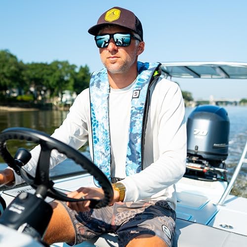 BLUESTORM Cirrus26 Inflatable PFD Life Jackets for Adults | US Coast Guard Approved Automatic Life Vest w/Manual Override Convertibility - Image 2