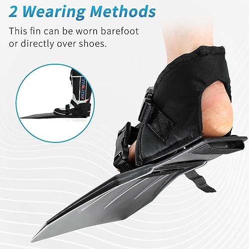 Float Tube Fins w/ Adjustable Buckle, Wear Resistant, for Tube Fishing - Image 3