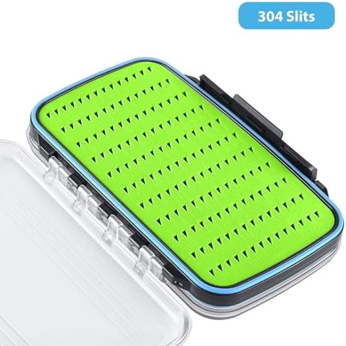 Gonex Fly Boxes for Fly Fishing files Jigs Waterproof Double Sided Fly Case - Image 2
