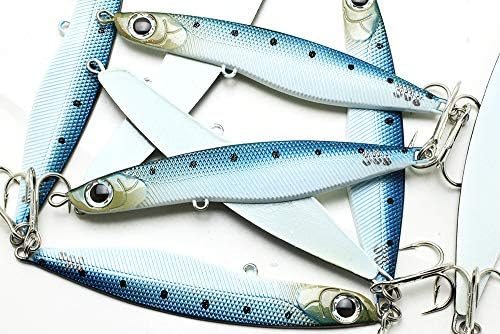 LUCKY CRAFT SW Wander Spanish Mackerel Jig 95, Sinking, Tuna Fishing Jig Lure, Fishing Tackle, Fishing Gear, Yellowtail, White Seabass - Image 3