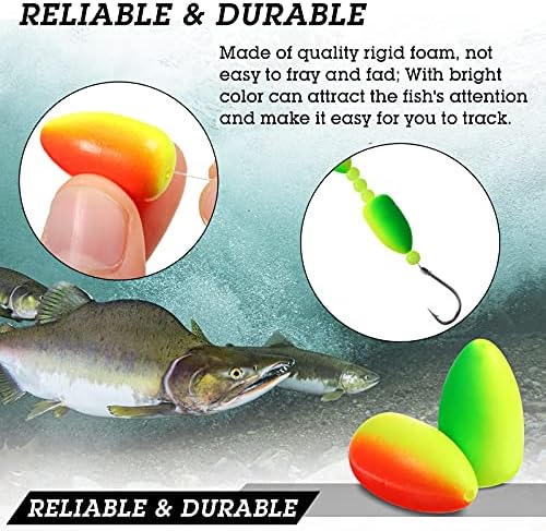 Skylety 60 Pcs Pompano rig Float Foam - Image 5