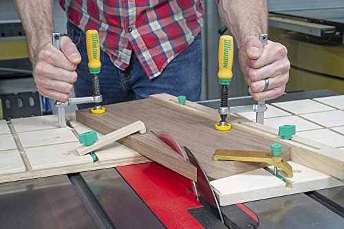 MICROJIG Matchfit DVC-1177K2+MB-050-025ST Dovetail Clamp Pro (1/2" Shank) With 1/4" Straight Relief Router Bit Upshear (1/2" Shank) Bundle - Image 4