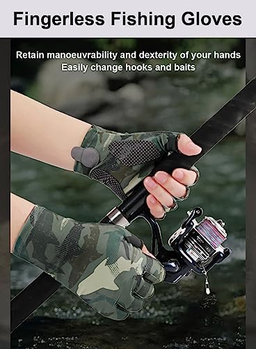 SUJAYU Fishing Gloves - Men & Women's UV Protection Sailing, Kayak, Paddling & Rowing Gloves - Image 2