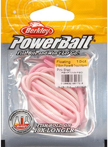 Berkley PowerBait Power Floating Trout Worm Fishing Soft Bait - Image 3