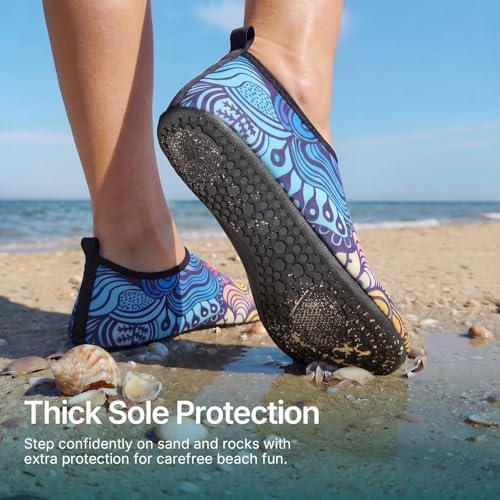 Water Shoes for Women Men Quick-Dry Aqua Socks Swim Beach Outfits Barefoot - Image 2