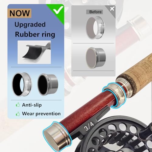 Aventik Whisperer Fly Fishing Rod with Rod Tube - Image 2
