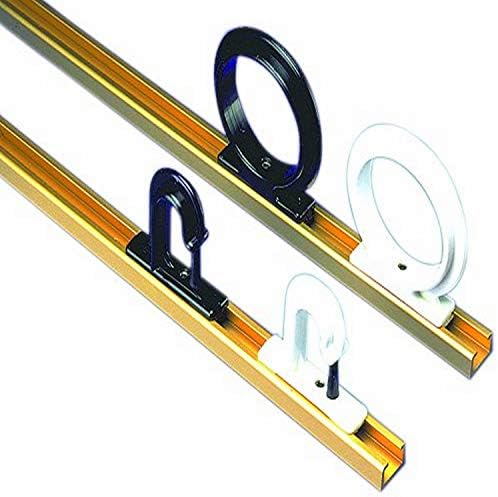 DU-BRO Fishing Trac-A-Rod Holders Only – Customizable Ceiling & Wall Mounted Fishing Rod Holders – Durable Fishing Pole Storage Solutions for Garages, Boats, Trucks & Cabins - 8 x 5.4 x 1.6 by Unknown
