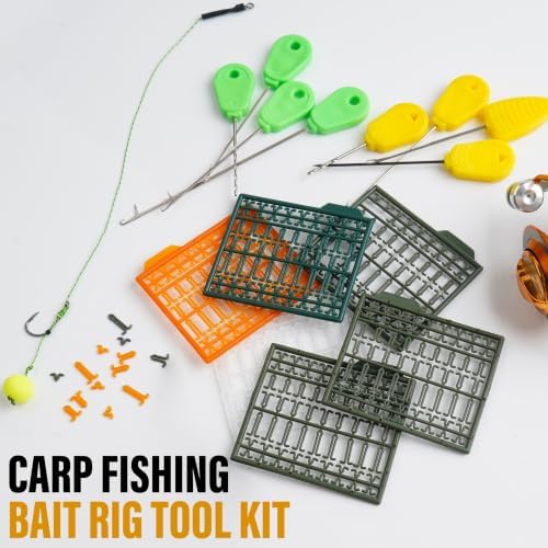 Carp Fishing Bait Rig Tool Kit 7 in 1 Baiting Rigging Needle Set - Image 6