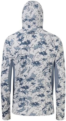 BASSDASH Men's UPF 50+ Camo Long Sleeve Hunting Fishing Hoodie Shirt - Image 2